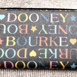 Dooney & Bourke Multicolor Logo Wallet